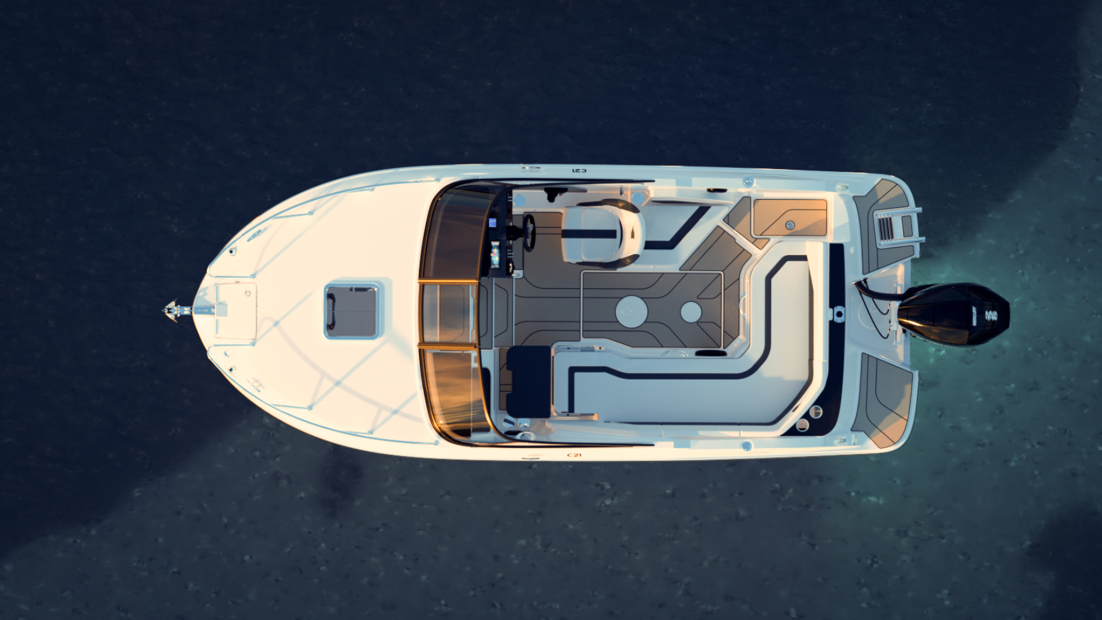 Bayliner C21 OB Cuddy - 1