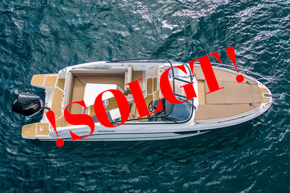 Quicksilver 805 Cruiser, Mercury F250 V8 DTS...SOLGT - 0