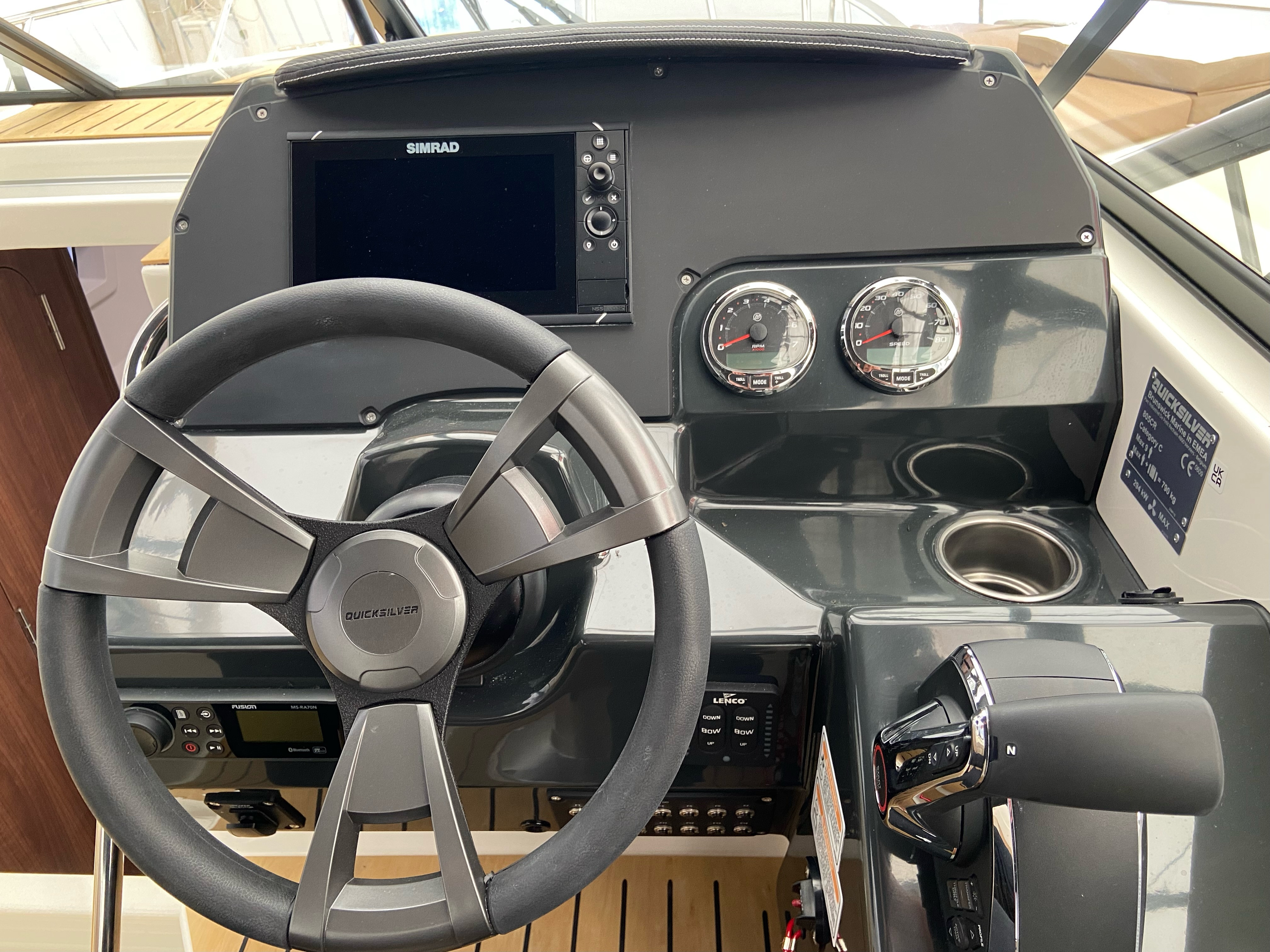 Quicksilver 805 Cruiser, Mercury F250 V8 DTS...SOLGT - 2