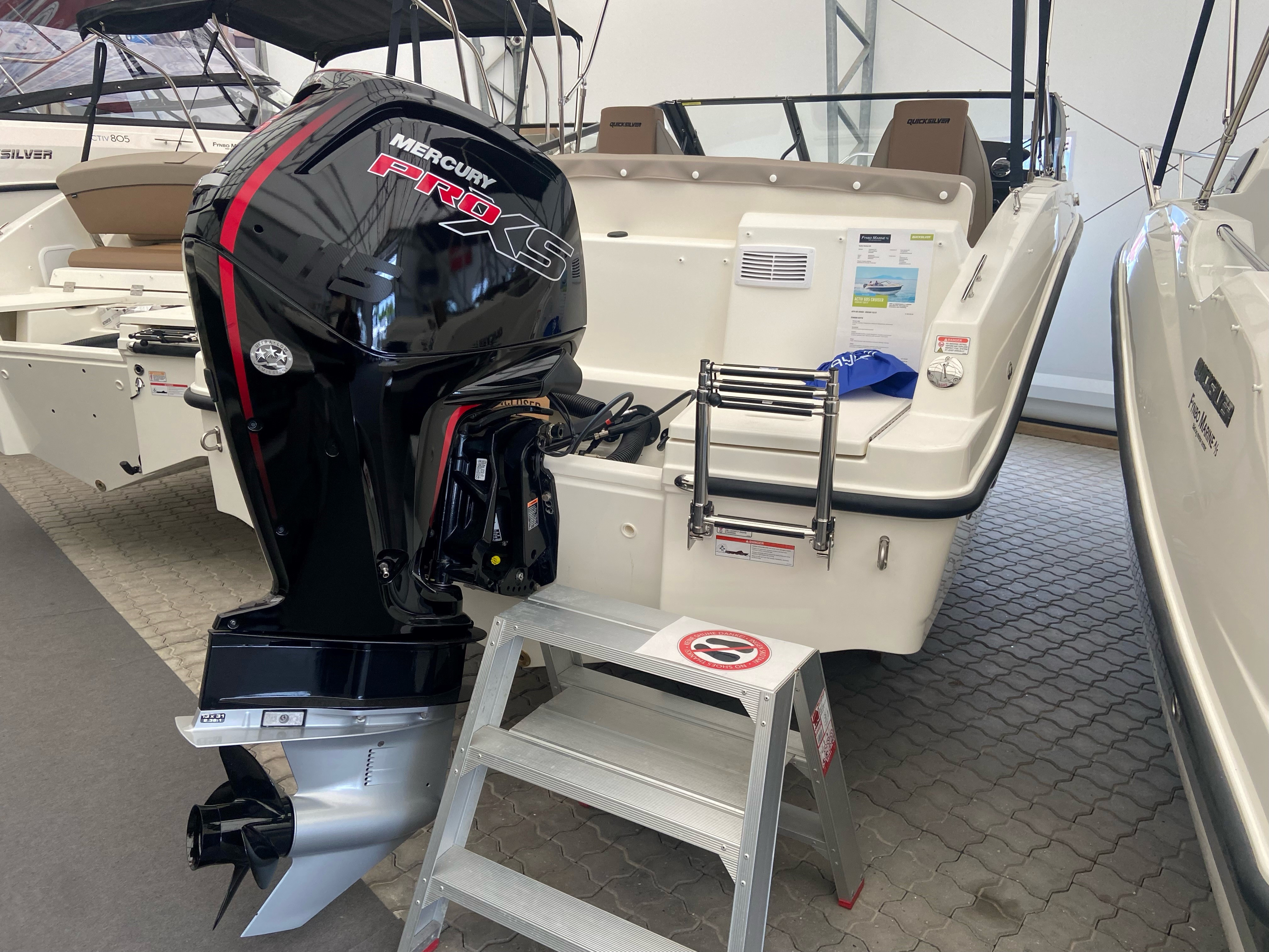 Quicksilver ACTIV 605 Cruiser, Mercury F115 ProXS...SOLGT - 0